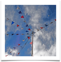 Prayer flags or bunting - Richard Nicholls